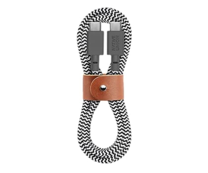 Kabel USB Native Union Belt Cable USB-C – USB-C 1,2m zebra